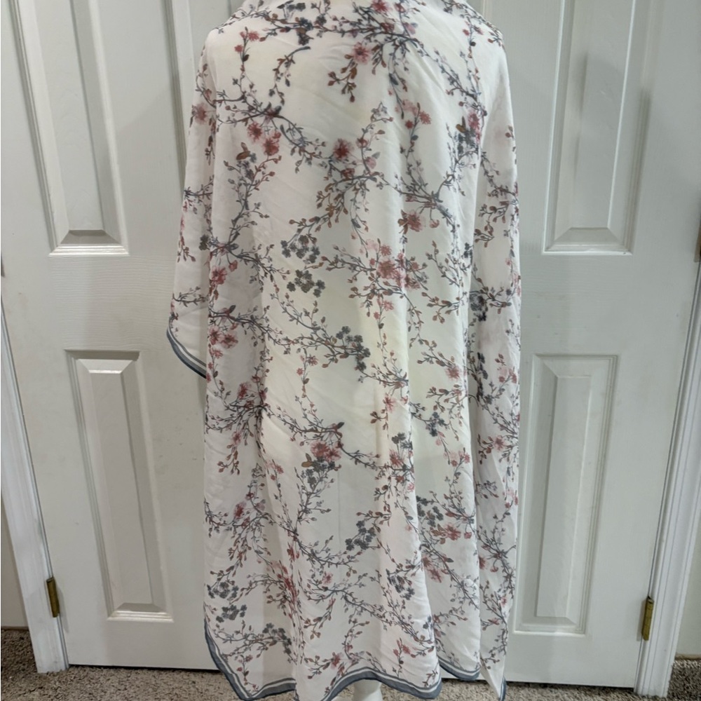 Floral Kimono Wrap
